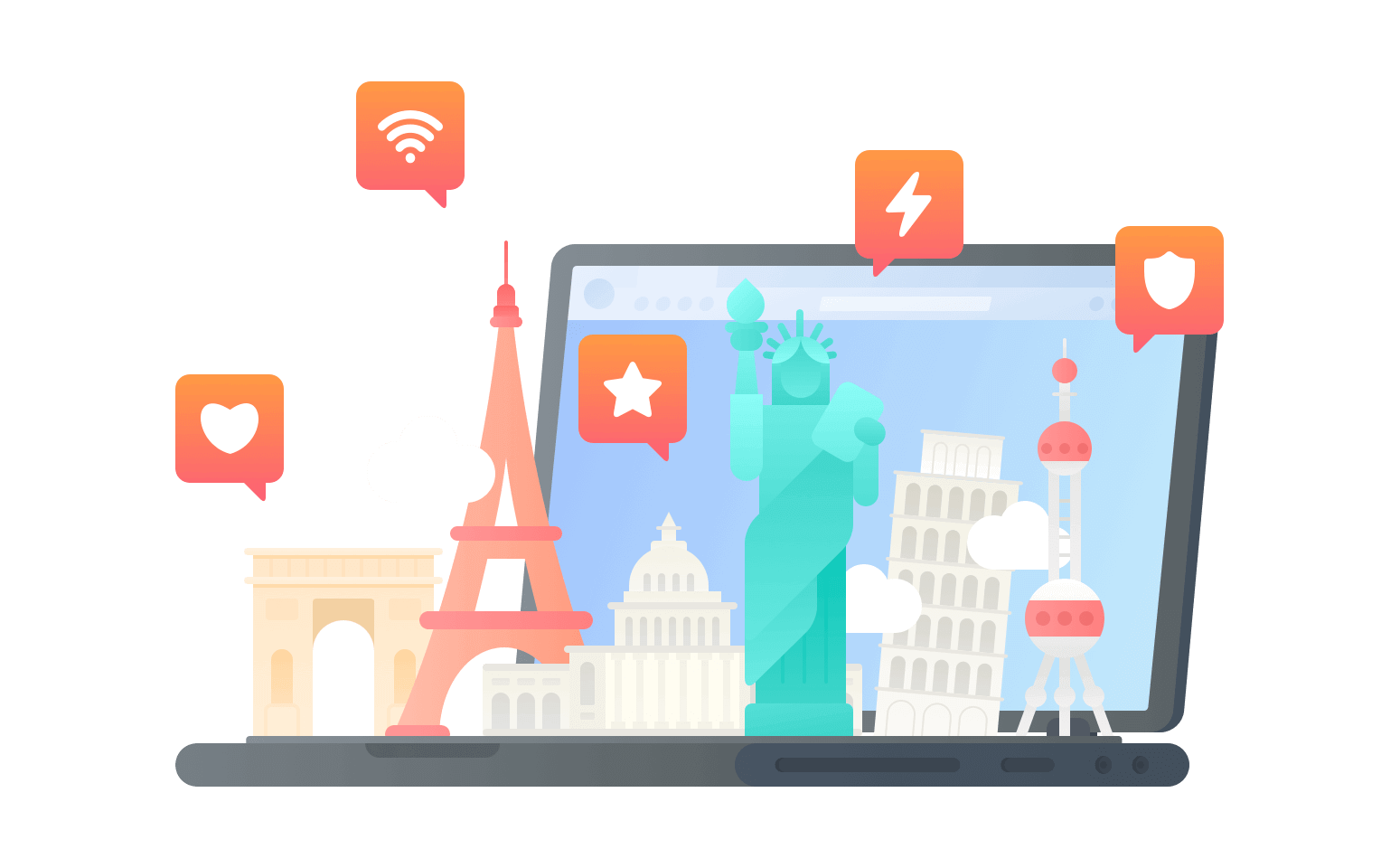 在圣马力诺连接到中国vpn - 回国加速器